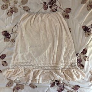 ‼️10/$10‼️ vintage satin slip skirt
